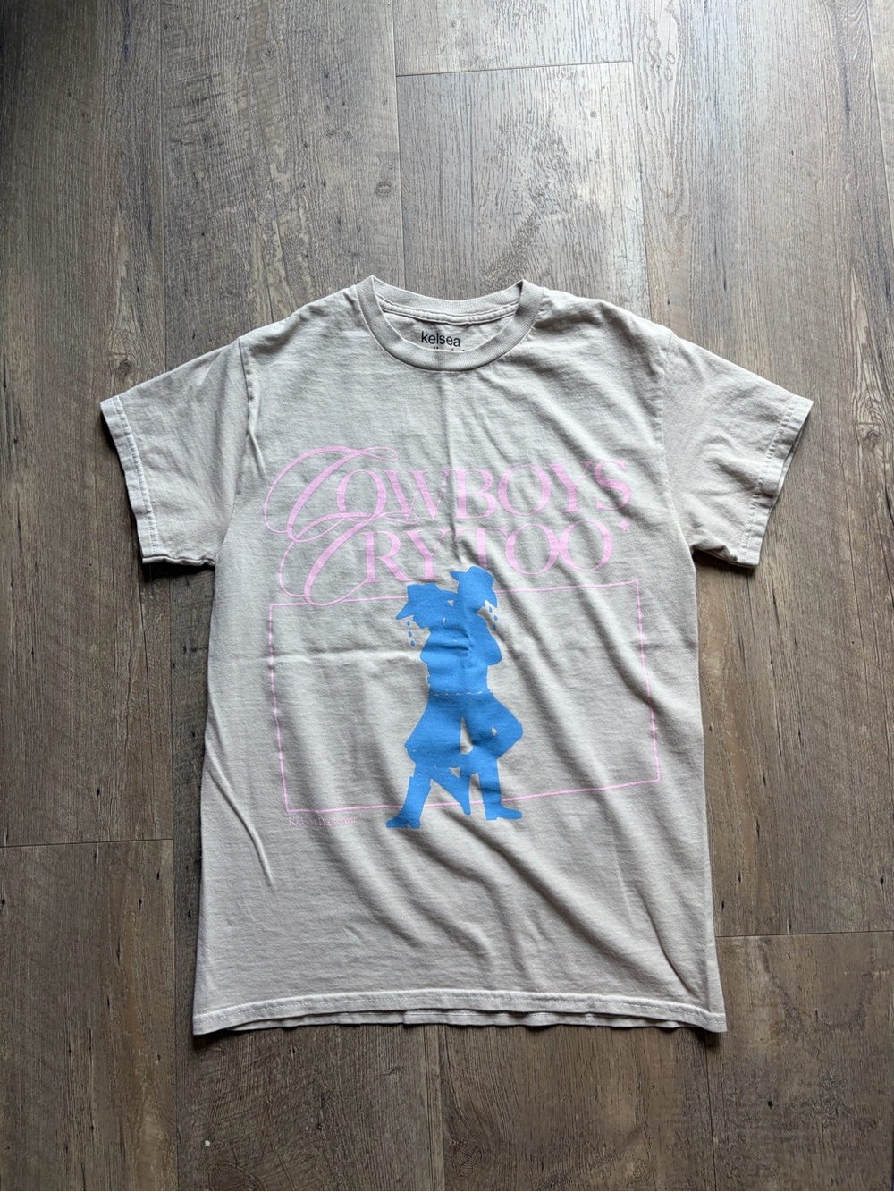 Kelsea Ballerini Cowboys Cry Too Graphic T-Shirt XS